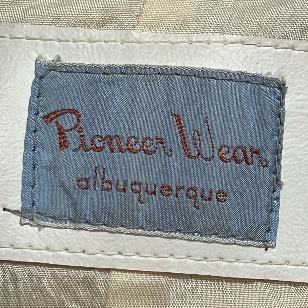 1960s Pioneer Wear Of Albuquerque Leather Beaded Jack… Gem